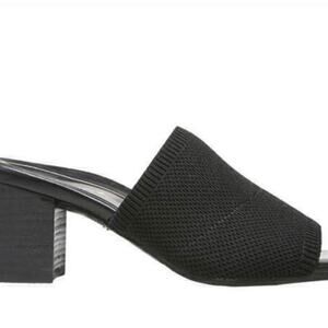 Vionic Fleur Black Knit Mule Heels – Size 10